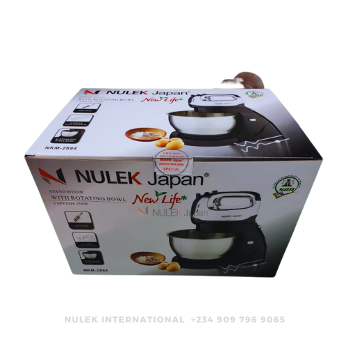 Nulek 5.5Liters Standing Cake Mixer - Model NKM-2884